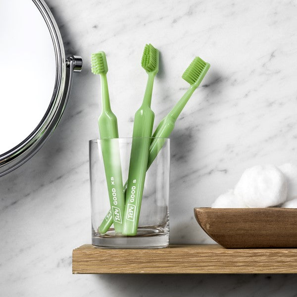 TePe GOOD™ Compact Soft - Manual Toothbrush | SmileShop , Green, Manual, Nature, Toothbrush
