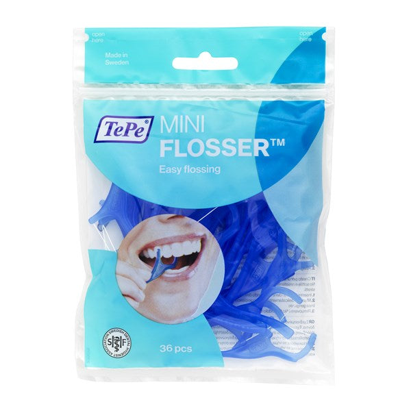 TePe Mini Flosser™ - Floss | SmileShop , Floss, Handle, Interdental, Mini Flosser