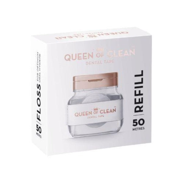 Queen of Clean Floss Refill 50m - Floss | SmileShop , Floss, Man, Manfloss, Manual, Refil