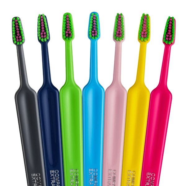 TePe Colour Compact Extra Soft Toothbrush 1x Cello Pack - Manual Toothbrush | SmileShop , colour, Compact, Extra Soft, Manual, Manual toothbrush, Soft